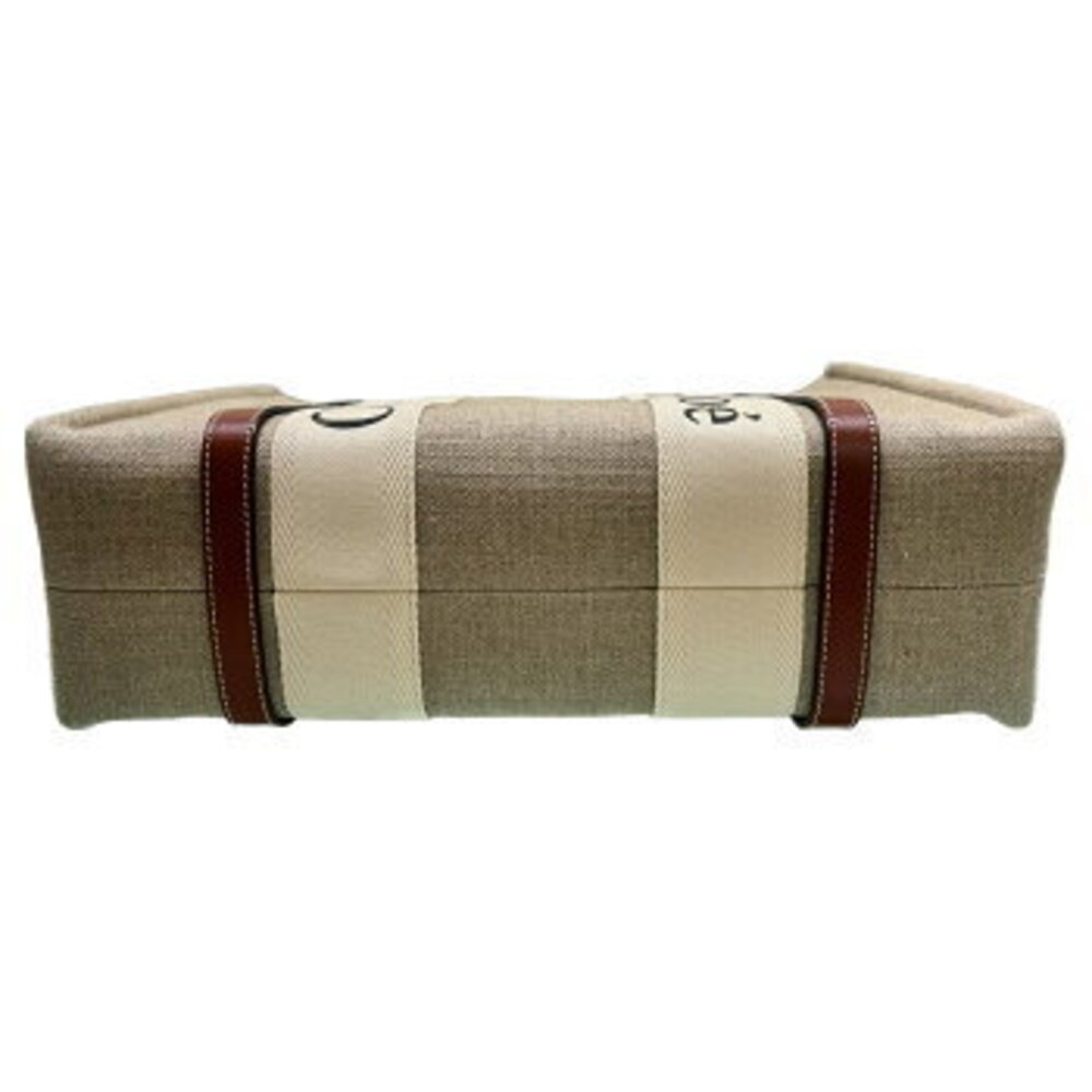 Chloe Tote Bag Canvas Beige - Picture 3 of 8